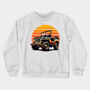 Willys Jeep Crewneck Sweatshirt